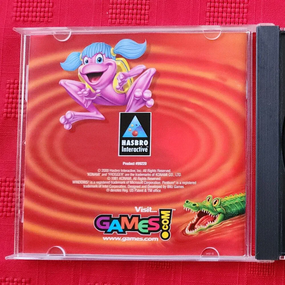 Frogger 2: Swampy's Revenge (PC CD-ROM) Win 95/98 Tested Includes Booklet